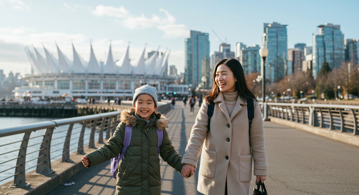 엄마와 함께하는 캐나다 밴쿠버겨울캠프 모집요강