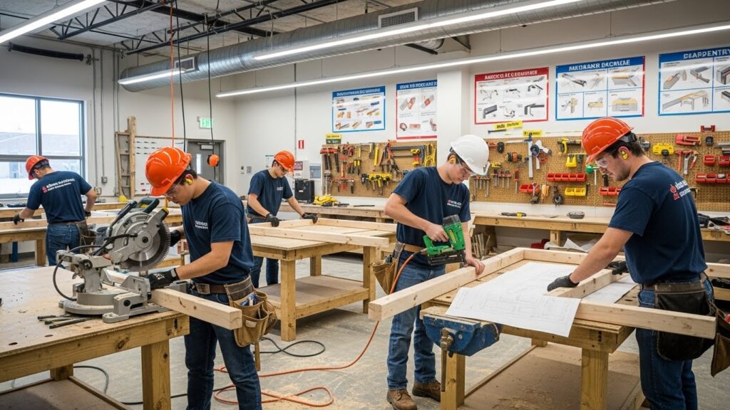 험버컬리지 건축 시공기술학과 인턴쉽 과정