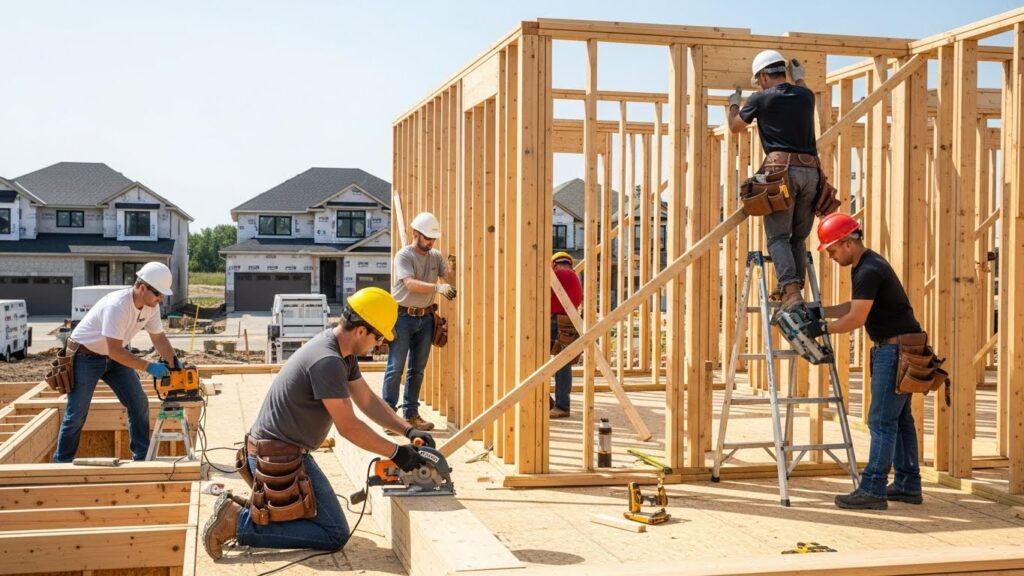 기존 건물의 리노베이션 과 신축 건물의 수요가 늘고있는 온타리오 지역
