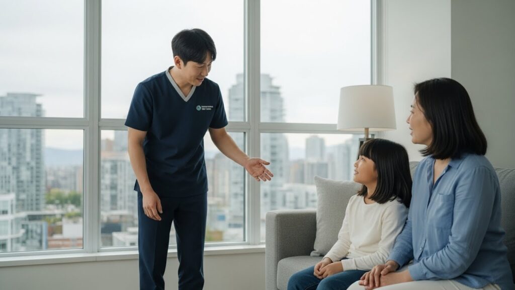 미래에듀케이션에서 제공하는 밴쿠버조기유학 부모동반 랜딩서비스