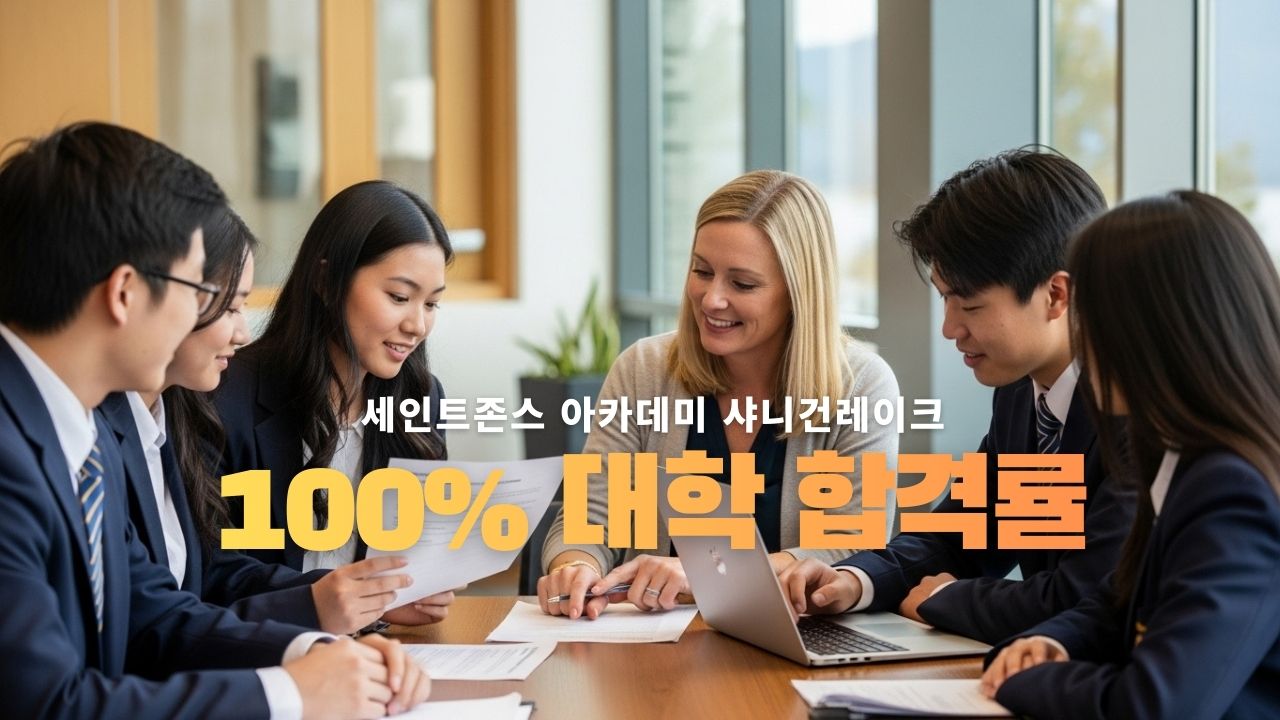 대학 진학률 100% 를 자랑하는 세인트존스아카데미 샤니건레이크