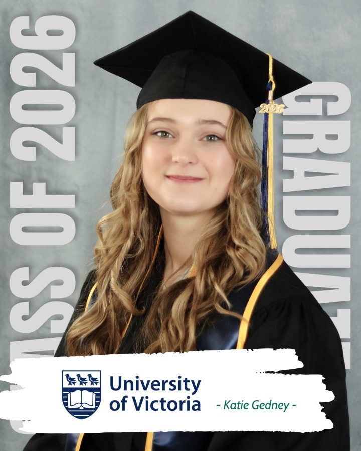 세인트존스 아카데미 샤니건레이크 2026 졸업생 Katie Gedney, 빅토리아대학교 진학